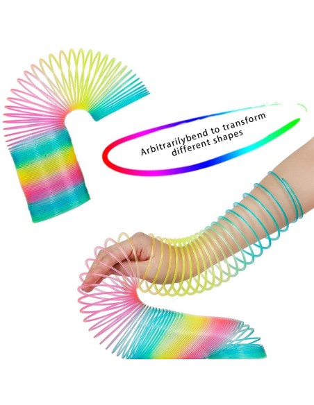 Klasikiniai žaislai -  Didelė spyruoklė Slinky "Qixing Toys"