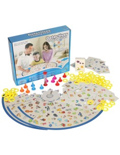 Jaunojo Detektyvo žaidimas su piešinukais "Detective looking chart"