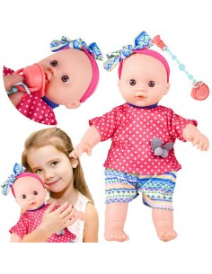 Lėlė su lankeliu ir interaktyviu čiulptuku