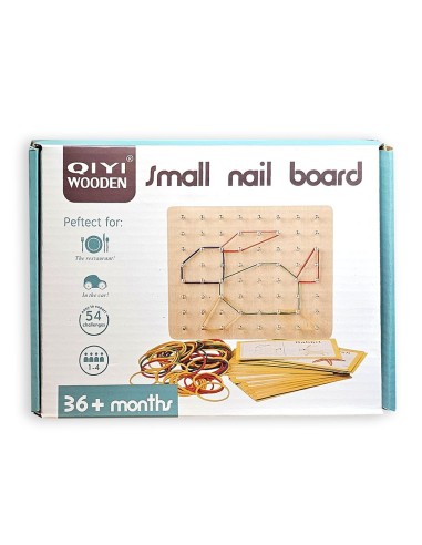 Montessori Mini Nail Board piešimas...