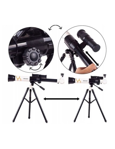 Žaislinis teleskopas su trikoju  x20,...