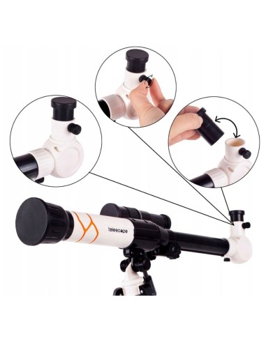 Žaislinis teleskopas su trikoju  x20,...