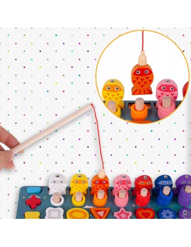 XL Montessori medinis rūšiavimo padas...