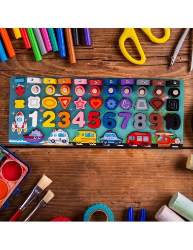 XL Montessori medinis rūšiavimo padas...