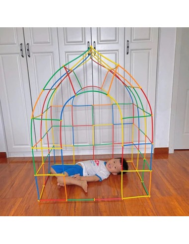 Erdvinis 3D konstruktorius šiaudeliai...