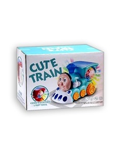 Traukinys su šviečiančiu diskotekos efektu 2