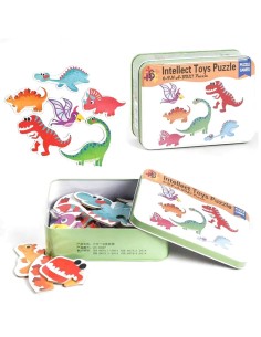 6 dėlionės metalinėje...