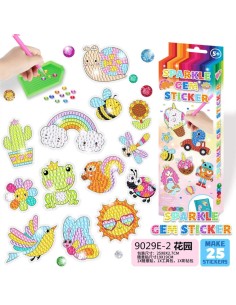 Deimantinė dėlionė - lipdukai Sparkle Gem Sticker