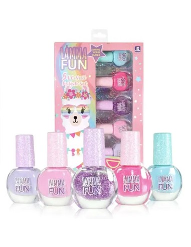 Vaikiškas nagų lakas LLAMA FUN 2104E