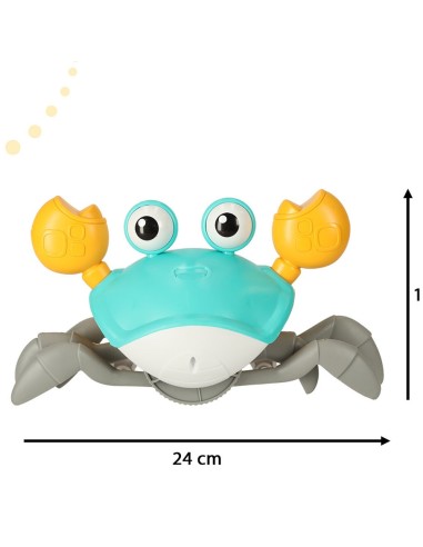 Interaktyvus ropojantis krabas CUTE CRAB