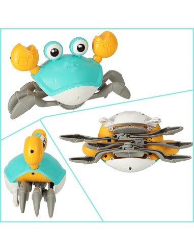 Interaktyvus ropojantis krabas CUTE CRAB