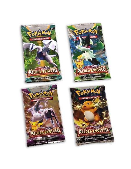 Pokemon kortos PALDEA EVOLVED kolekcija 1 pakuotė