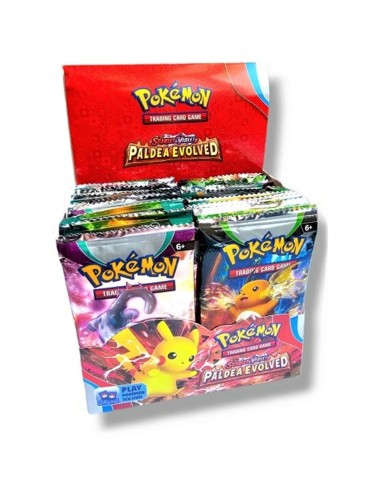 Pokemon kortos PALDEA EVOLVED kolekcija 4 pakuotės