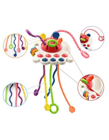 Interaktyvus sensorinis žaislas 4in1