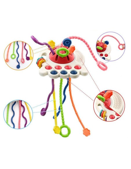 Interaktyvus sensorinis žaislas 4in1