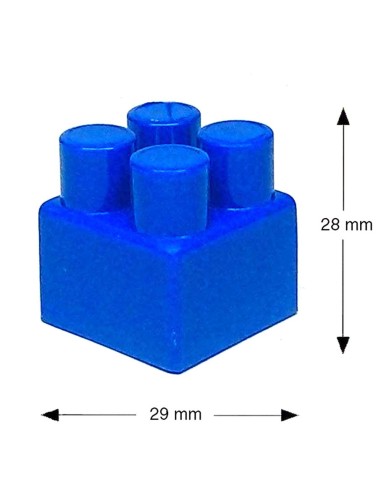 Stambios kaladėlės 345 elementų