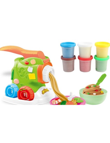 „Color Clay DIY“ spalvingas tešlos presas su virtuvės įrankiais.