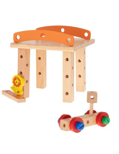 Medinis darbo įrankių rinkinys 49 dalių