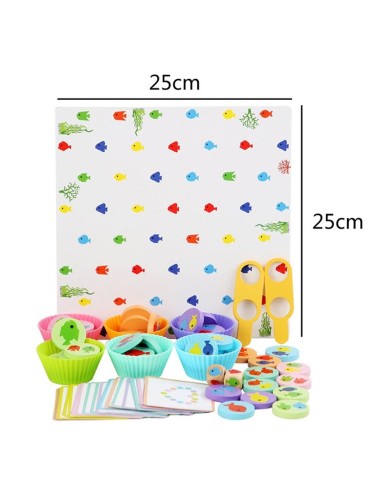 Kūrybiškas žvejybos derinimo žaislas