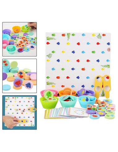 Kūrybiškas žvejybos derinimo žaislas