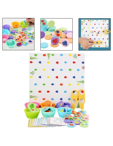 Kūrybiškas žvejybos derinimo žaislas