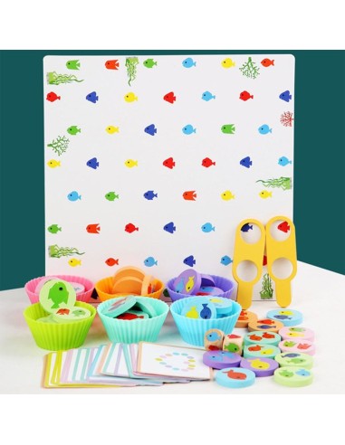 Kūrybiškas žvejybos derinimo žaislas