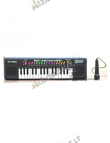 Vaikiškas pianinas - 32 klavišų sintezatorius su mikrofonu 6832A