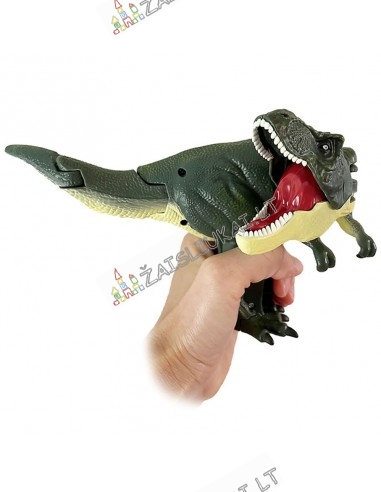 Tyrannosaurus Rex su rankiniu presu