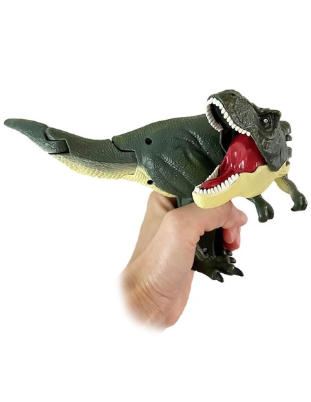 Tyrannosaurus Rex su rankiniu presu