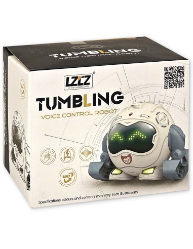 Tumbling voice control Robot