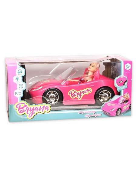 Lėlių svajonių automobilis: Ryškus ir patogus kabrioletas Bryana