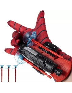 Raudona pirštinė su smeigių paleidimų 2