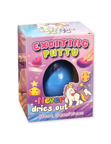 Šokinėjantis Slime, keičia spalva EXCITING PUTTY