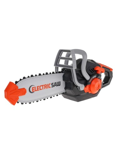 Saugus vaikiškas pjūklas su besisukančia gumine grandine ir garso efektais