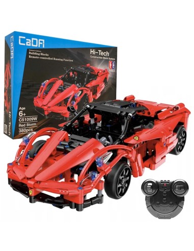 Lego sportinis automobilis + 2,4 GHz nuotolinio valdymo pultas