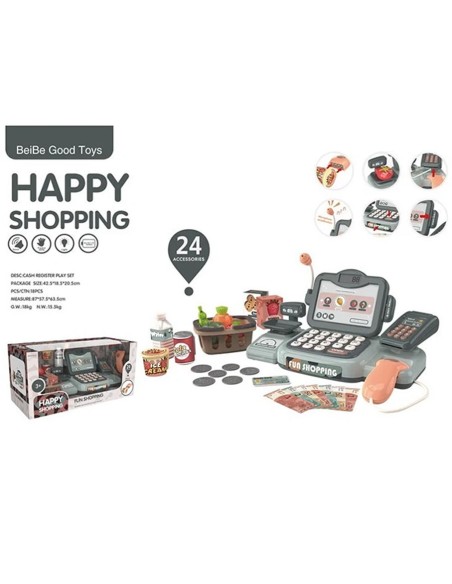 Interaktyvus kasos aparatas „Viskas viename“ – mokomoji pramoga mažajam pardavėjui!