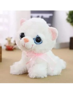 Minkštas kniaukiantis katinas 20 cm