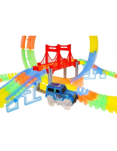 Fluorescencinė lenktynių trasa 157...