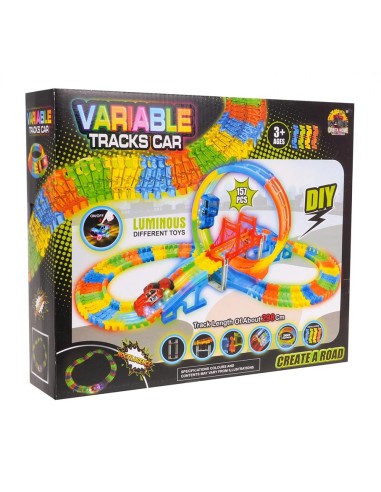 Fluorescencinė lenktynių trasa 157...