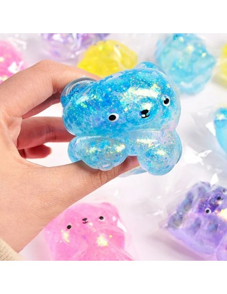 Antistresinis žaislas meškiukas - Squeeze Bear 3 vnt