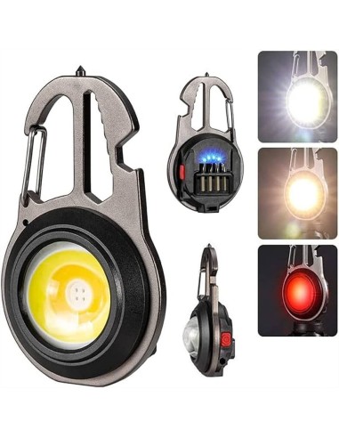 Įkraunamas žibintas - raktų pakabukas Keychain Light