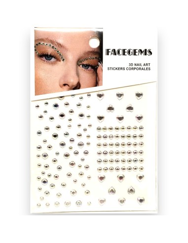 Facegems kristalai veidui papuošti 3...