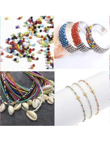 Modernus smulkių karoliukų rinkinys...