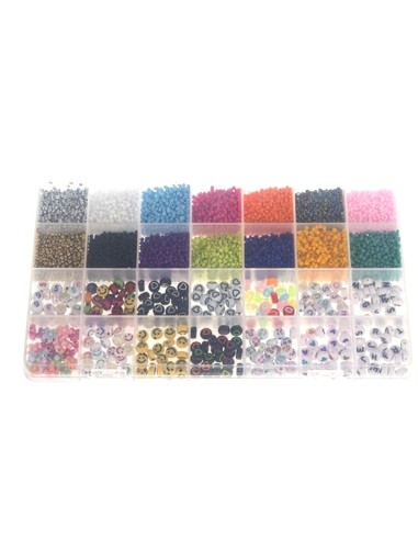 Modernus smulkių karoliukų rinkinys...