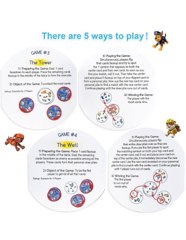 Dobble Spot It! Paw Patrol