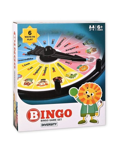 Stalo žaidimas 4 viename Bingo