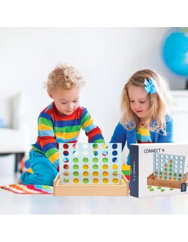Medinis stalo žaidimas Connect 4