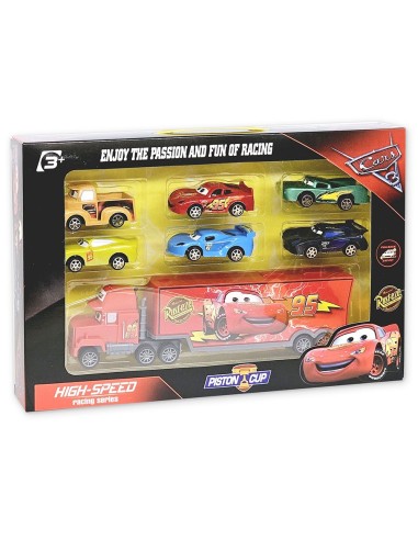 Filmuko personažai - 7 automobilių...