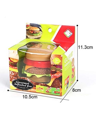 Mažiems kulinarams - piramidė Burger