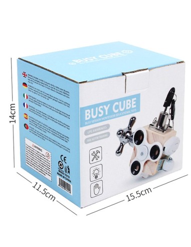 Montessori medinis veiklos kubas Busy...
